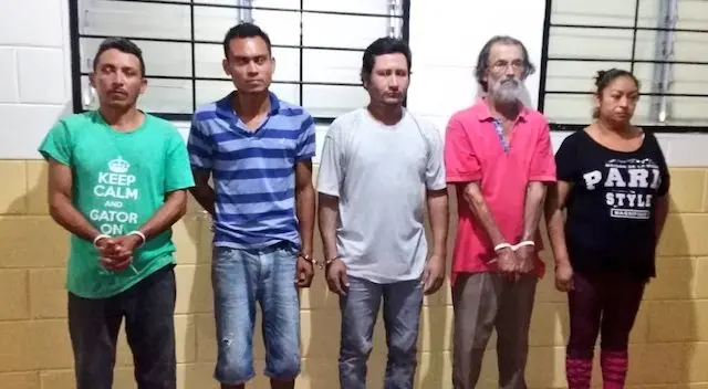 Detenidos por privación de libertad y homicidio en cantón Primavera, Santa Ana