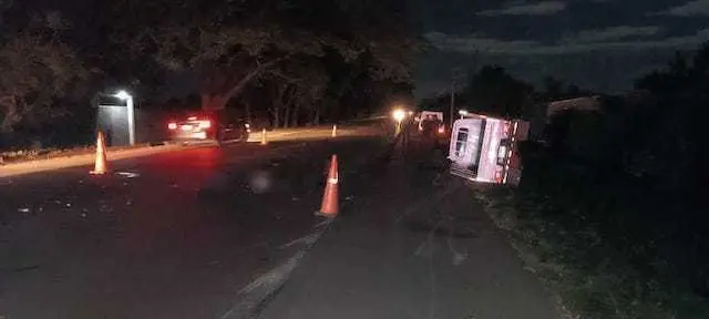 Accidente Usulután Víctima Ramona Martínez responsable Jorge Alberto Campos Sorto