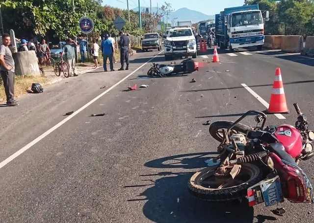 Accidente motocicleta 04-12-2023