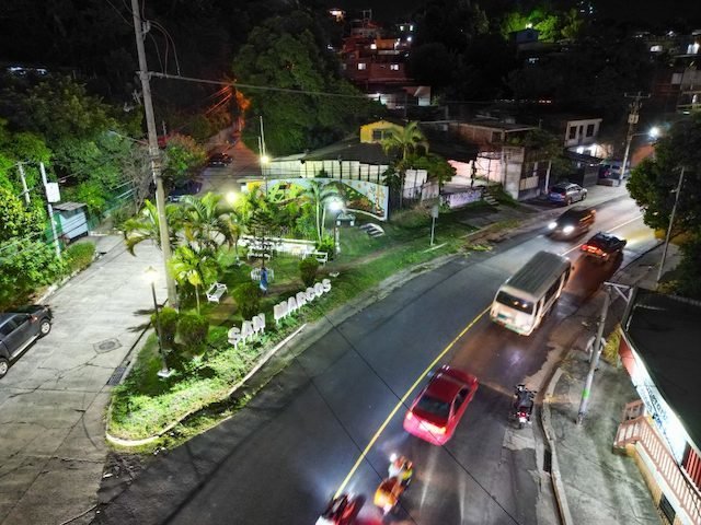 DOM proyecto iluminación calles San Marcos, San Salvador