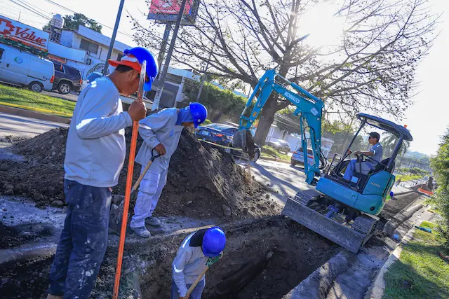 Horarios especiales para trabajos de canalización subterránea en Zona Rosa