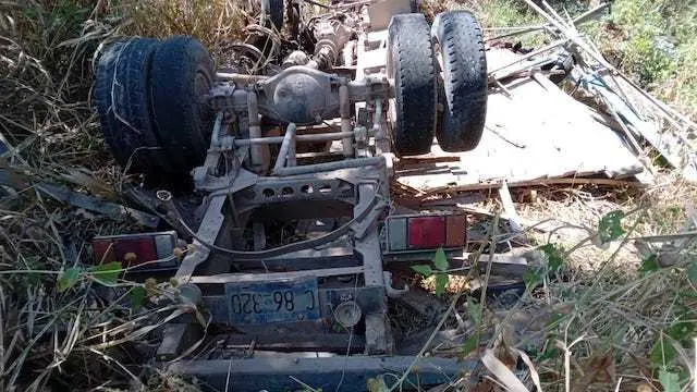 Camionero fallece en accidente por descompensación