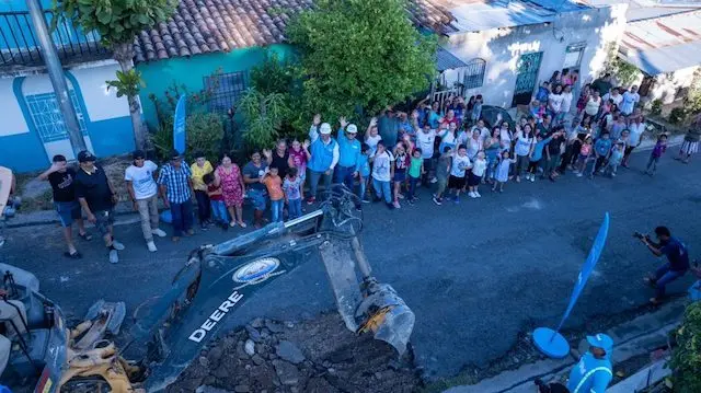 Plan nacional de bacheo El Paraiso Chalatenango-