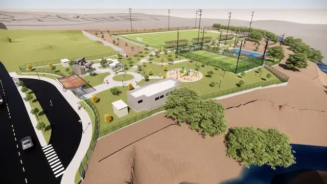 Render Polideportivo en Jucuapa