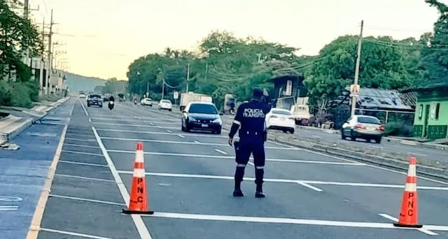 Accidente agente PNC fallecido