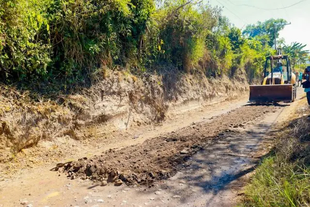 Mejoramiento vial en San Cristóbal, Cuscatlán 1