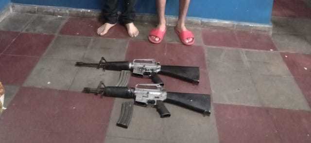 Ángel Gustavo Morán y Otoniel Cuéllar portación ilegal de armas de fuego
