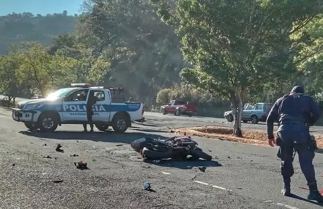 Motociclista fallecido accidente 31-01-2024