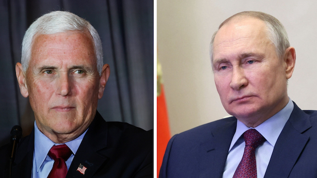 Mike Pence Vladimir Putin copia