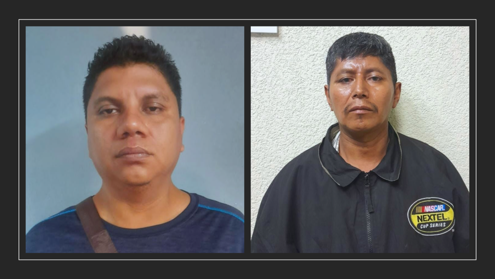 César Orlando Corpeño Alfaro y Jorge Alberto Munguía, conducción peligrosa