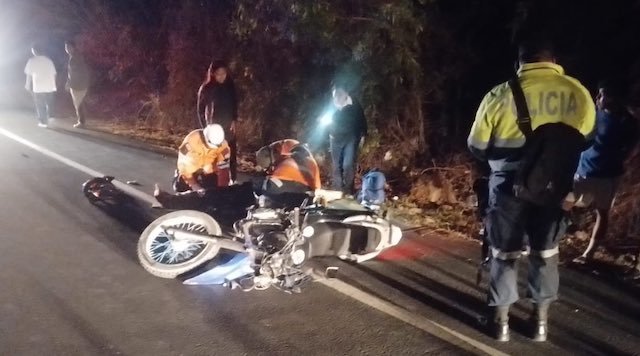 Motociclista fallecido tras chocar contra otro motociclista
