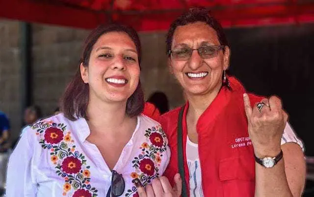 Lorena Peña y Ana Virginia Guardado Peña