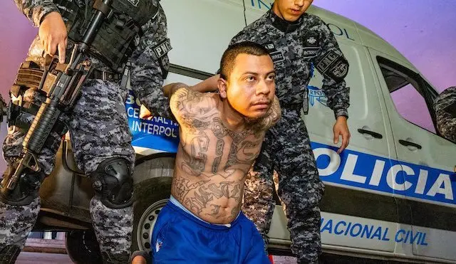 Héctor Oswaldo González Pérez, alias Cruel de Western, jefe MS-13