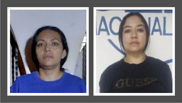 Nely Beatriz Cuéllar Marroquín, alias La China, y Patricia Victoria Alvarado Ortega, alias La Tipa, MS-13