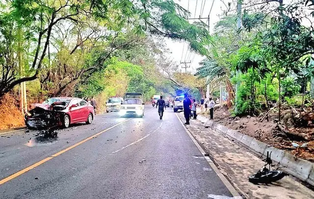 José Aníbal Cruz Gil agente PNC fallecido en motocicleta accidente en San Vicente 08-04-2024