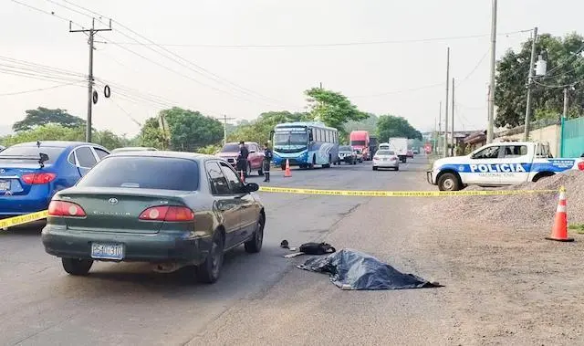 Peatón atropellado Troncal del Norte km 28, 30-04-2024