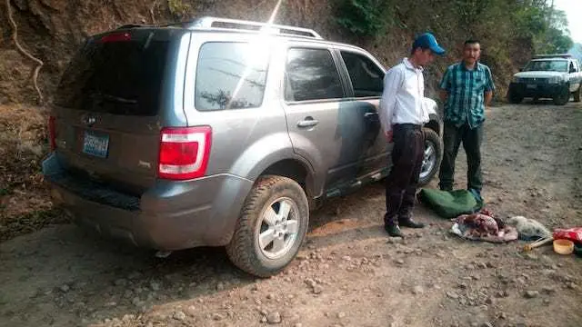 Mario Joel Gómez y José Atilio Arce, cazaban animales en peligro de extinción en el bosque El Imposible 1