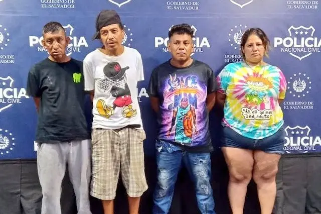 Raquel Cabezas Valdés, hija, Juan Carlos Ramírez Rodríguez, yerno, German Rodolfo García López, amigo, Pedro Geovanny Arias Palacios, amigo, homicidio de mujer anciana 70 años Soyapango