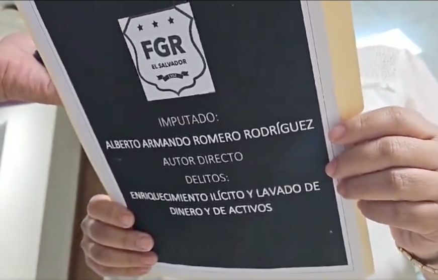 Dictamen de acusación fiscal contra exdiputado Alberto Romero Arena