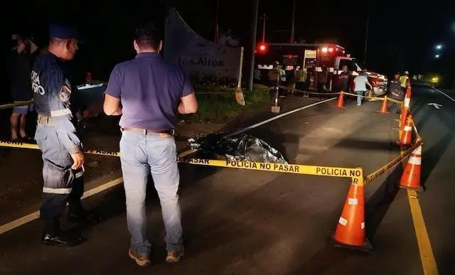 Hombre atropellado carretera a Nahuizalco 02-09-2024