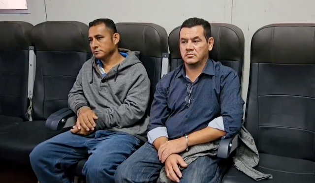 Rodolfo Alexander Ávalos Villalobos y Toribio Antonio Rodríguez Soriano, extraditados a EUA, homicidio y violación de menor