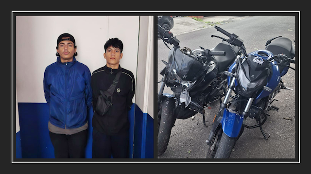 Mauricio Edgardo Miranda Montano y Néstor Leonel Argueta Rodríguez, receptación