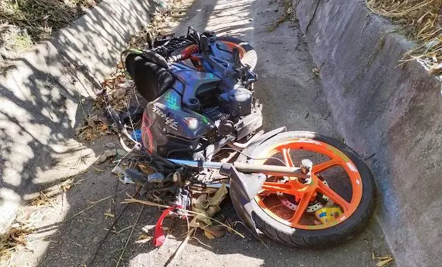 Dos muertos motocicleta km 52 Comalapa 17-12-2024