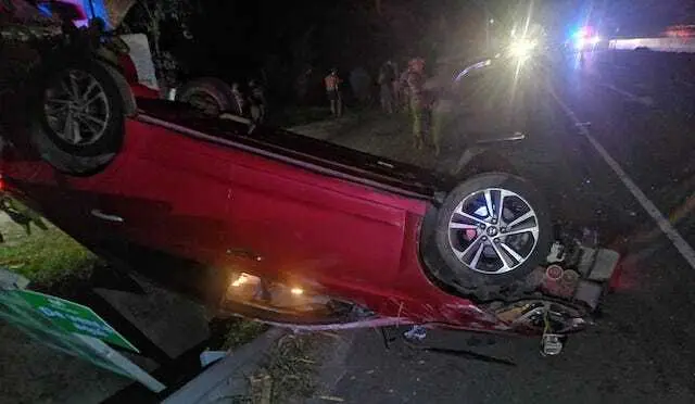Peatón fallece atropellado por vehículo La Paz 17-01-2025