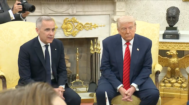 Mark Carney Donald Trump Canadá Estados Unidos