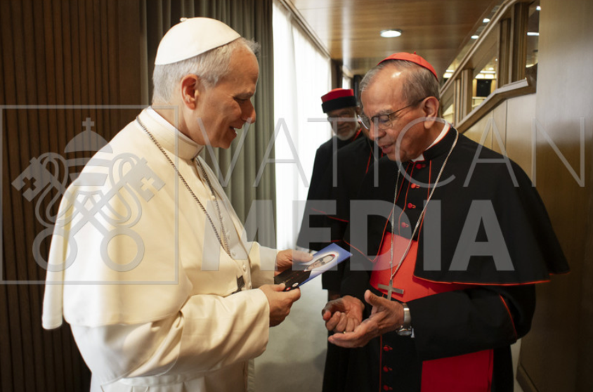 Papa León XIV, cardenal Gregorio Rosa Chávez, Monseñor Romero