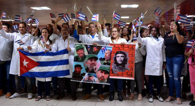 Misiones de médicos cubanos