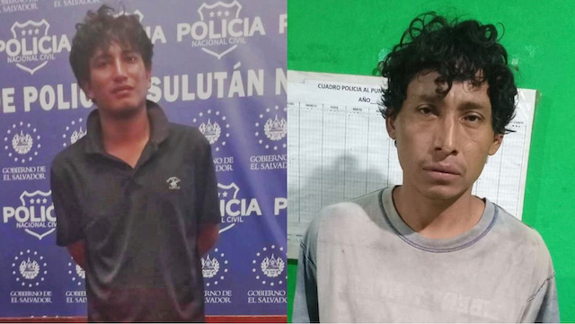 Kevin Alexander Quintanilla y José Antonio Hernández García