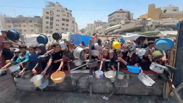 Hambruna en Gaza