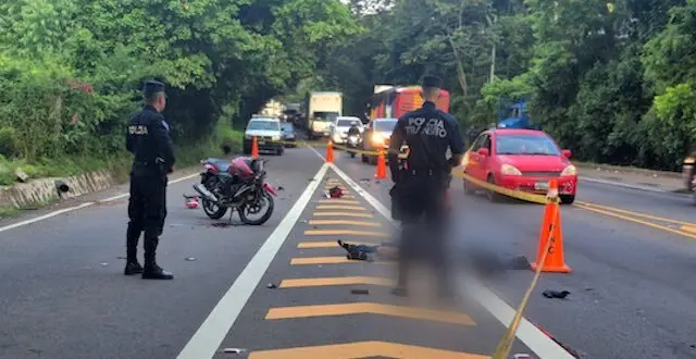Motociclista fallecido Lolotique 25-09-2025
