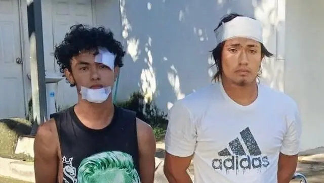Josué Alexander Mejía Flores, 22 años y 136 grados, y José Ulises Chacón Díaz, 18 años y 189 grados