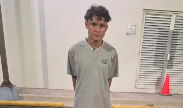 Kevin Alexander Espinoza Escobar, 19 años de edad, posesión y tenencia de drogas y fabricación, portación y tenencia de armas de fuego o explosivos caseros o artesanales