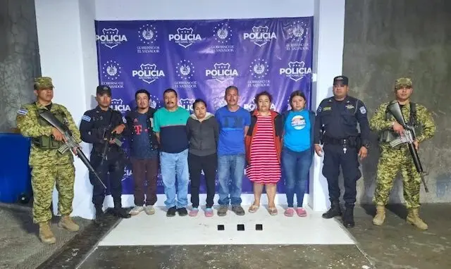 Capturados por agrupaciones ilícitas MS-13 01-12-2025