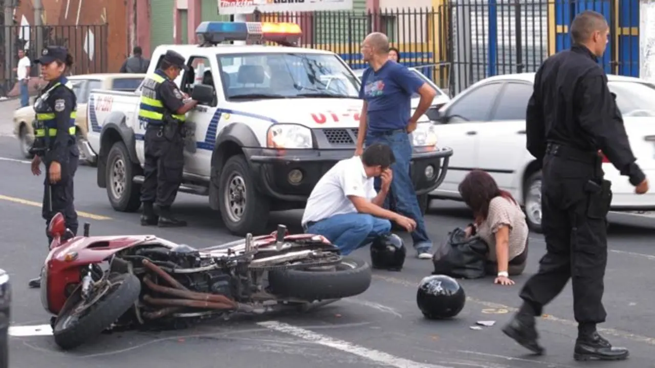 accidente moto