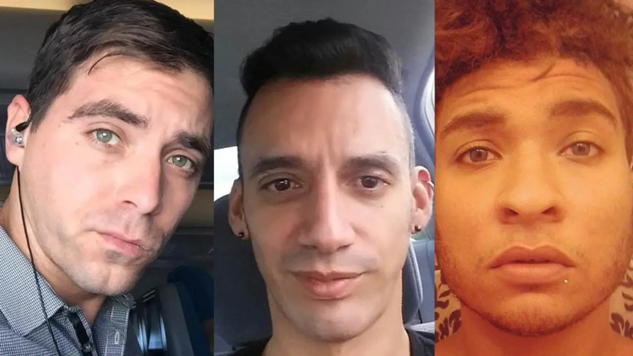 Edward Sotomayor (i), Eric I. Ortiz-Rivera (c) y Stanley M. Almod&oacute;var (d). Facebook