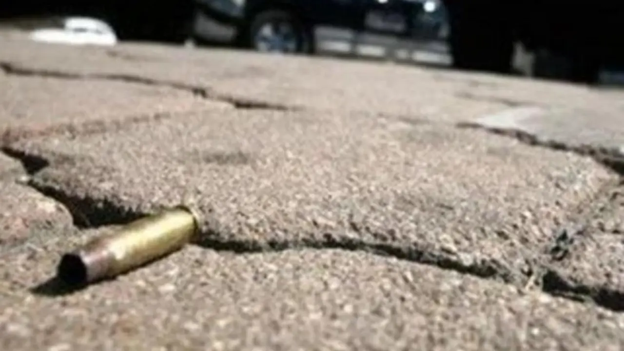 balas en el suelo