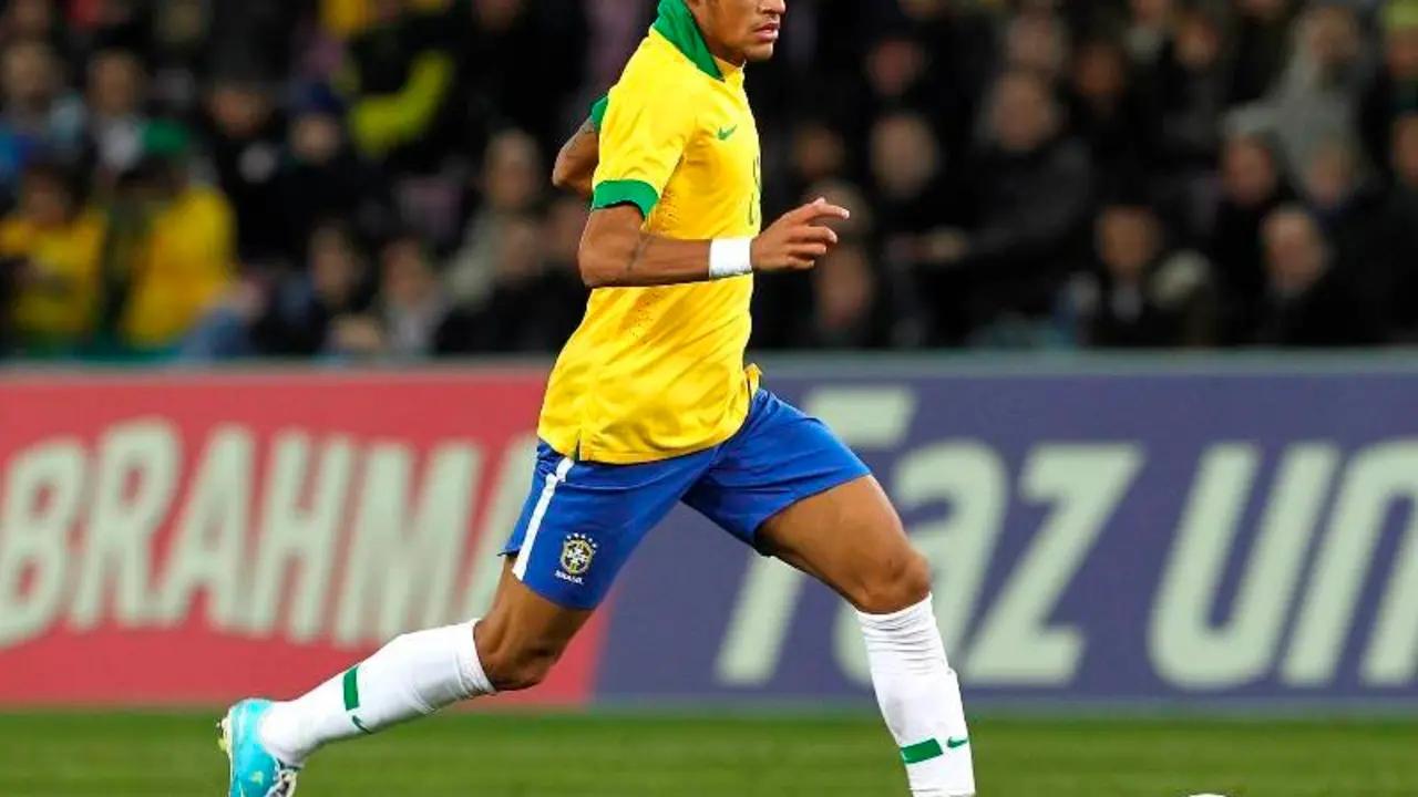 Neymar con Brasil