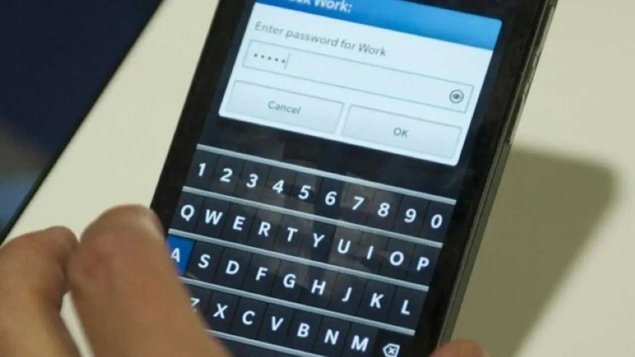 <p>Un Blackberry el 16 de abril de 2013 en Washington</p>