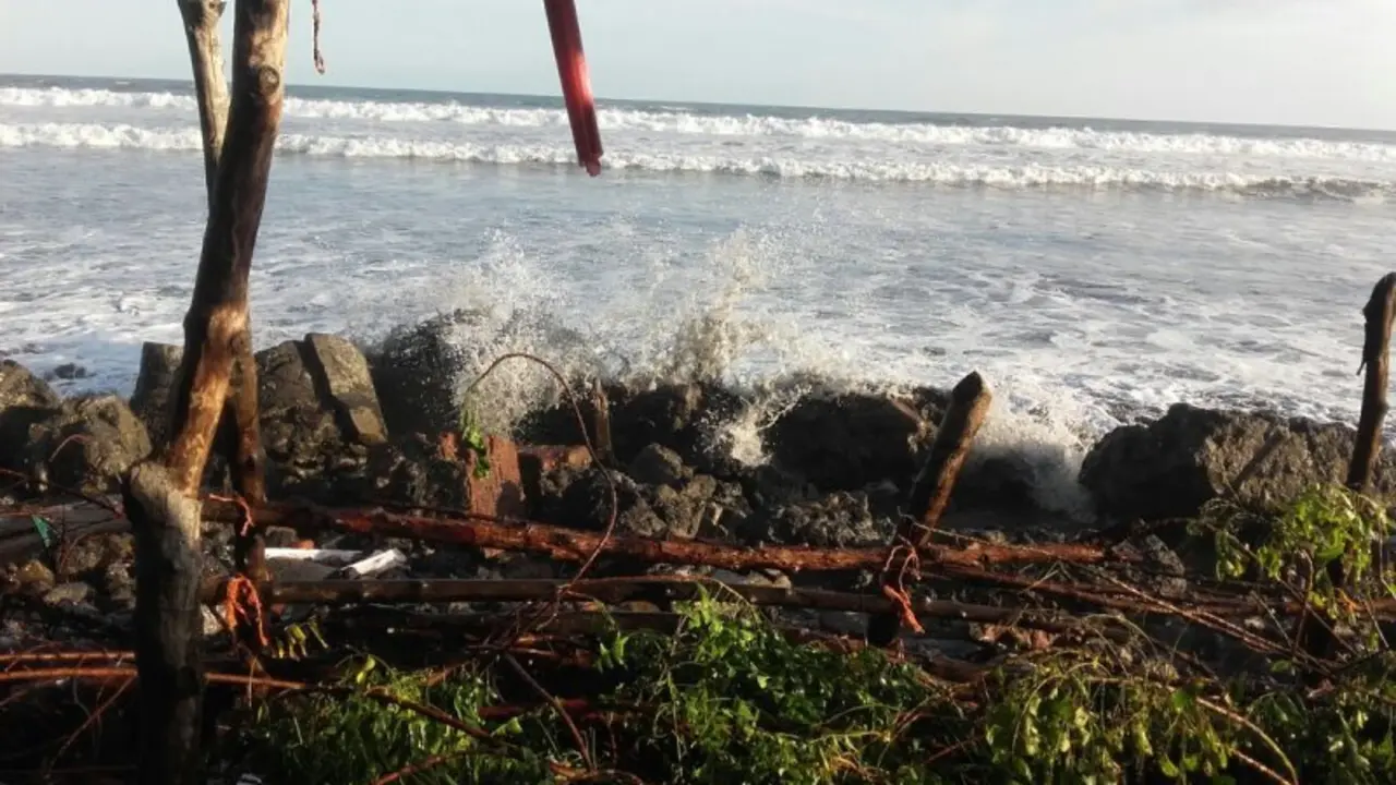 Playa El Espino, Usulut&aacute;n. Foto: MARN