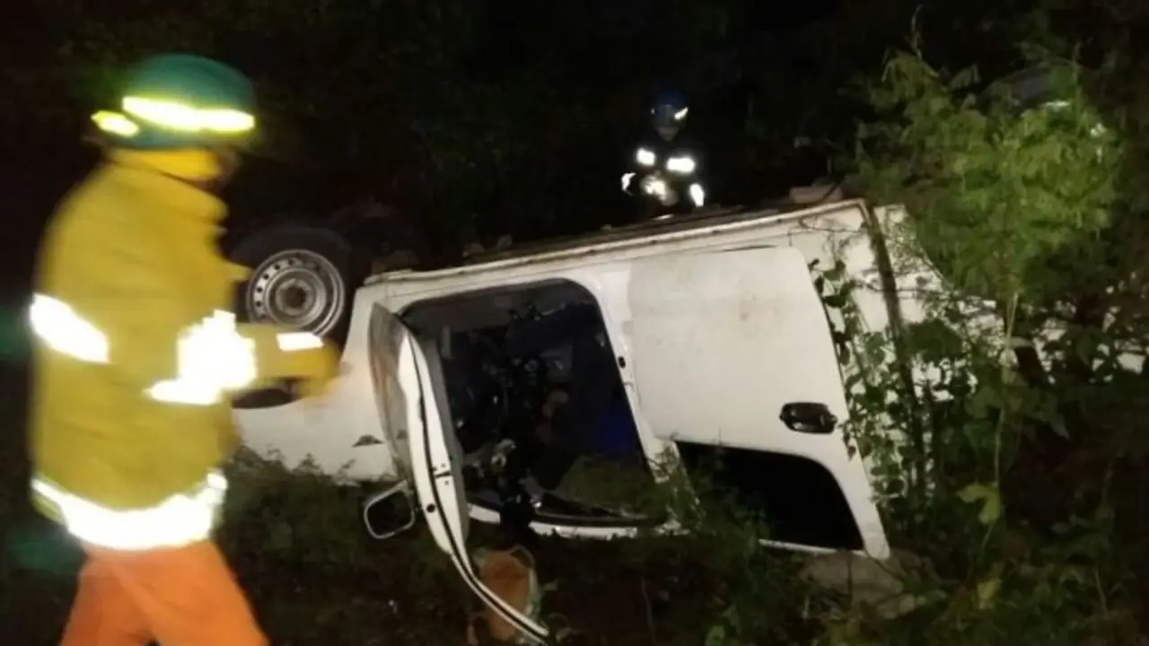 Accidente en La Uni&oacute;n