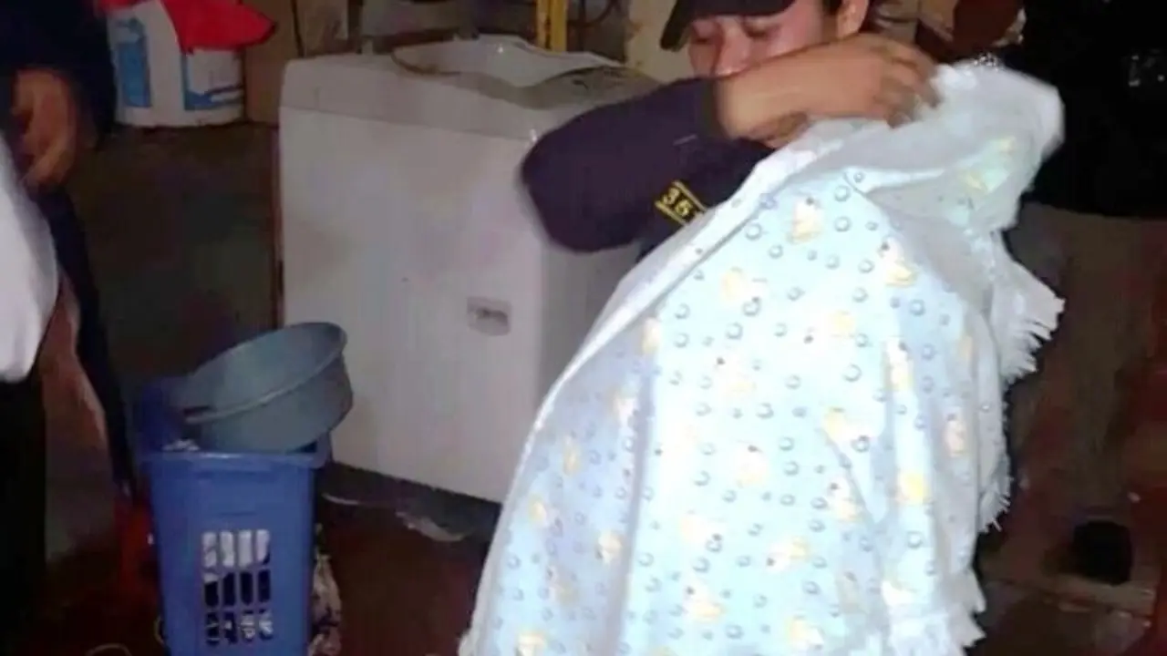 ni&ntilde;a rescatada