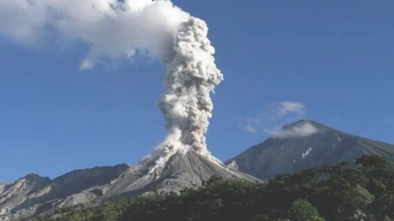 Volc&aacute;n Santiaguito Guatemala