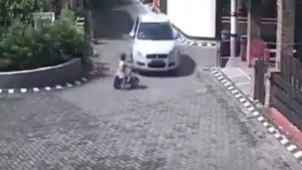 Ni&ntilde;a atropellada