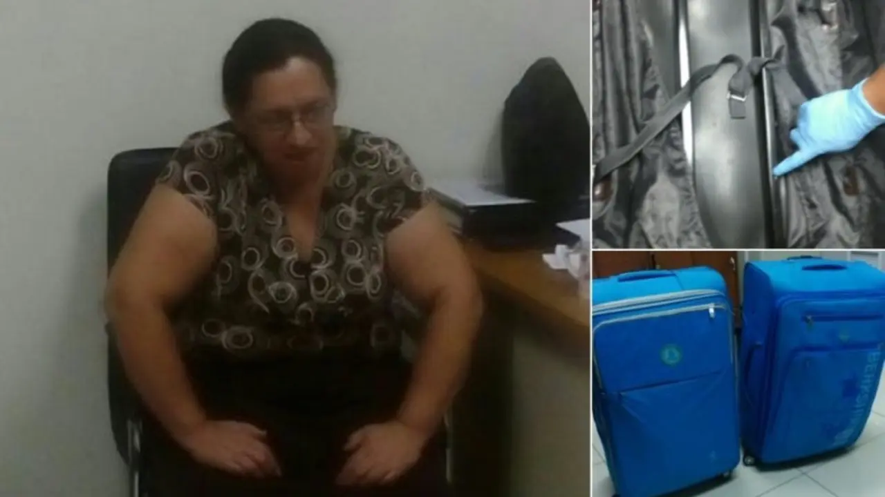 Mujer detenida por tr&aacute;fico de drogas.