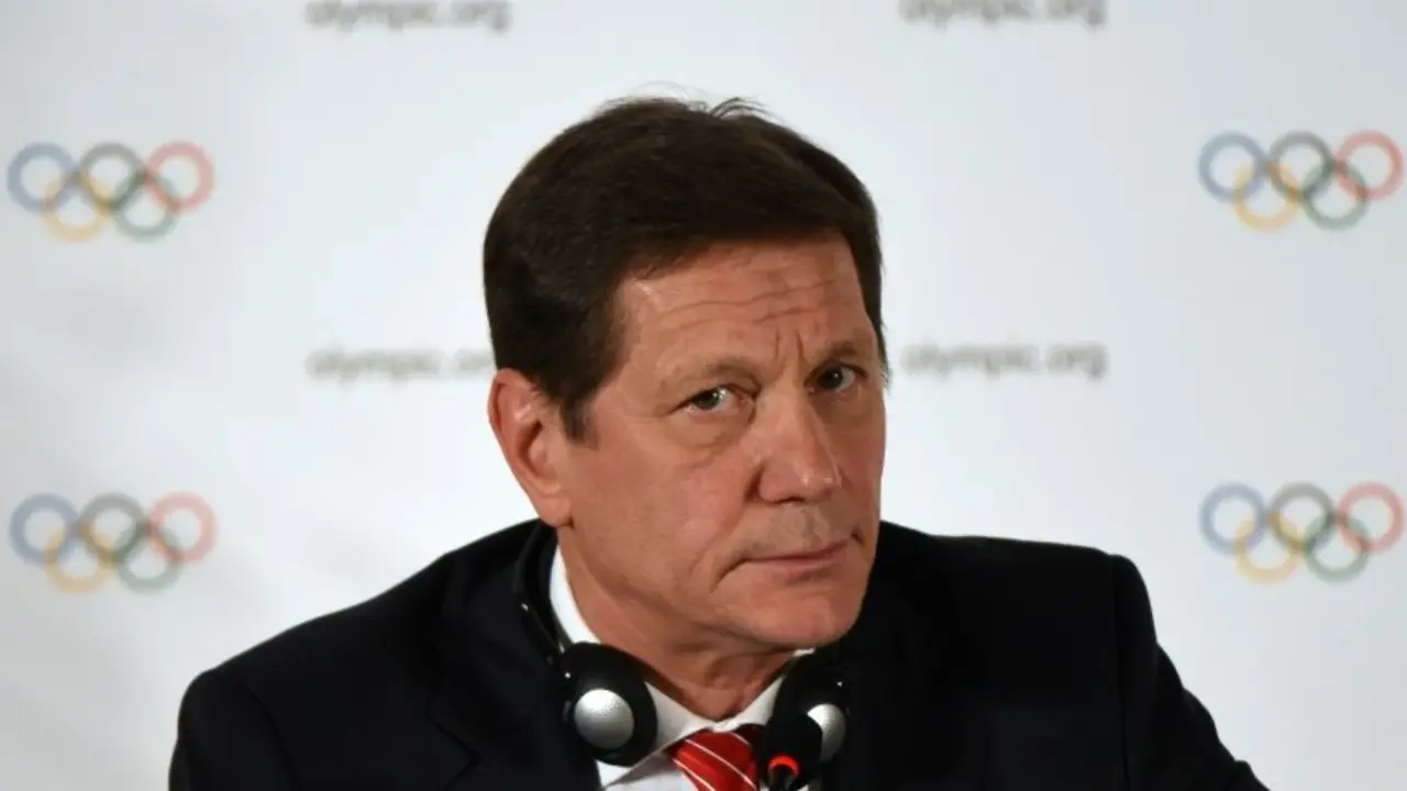 <p>El presidente del Comit&eacute; Ol&iacute;mpico Internacional Alexander Zhukov el 28 de marzo de 2015 en Pek&iacute;n</p>
