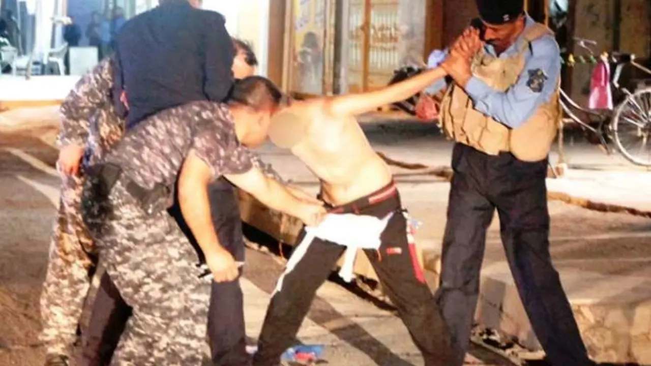 Adlescente con explosivos